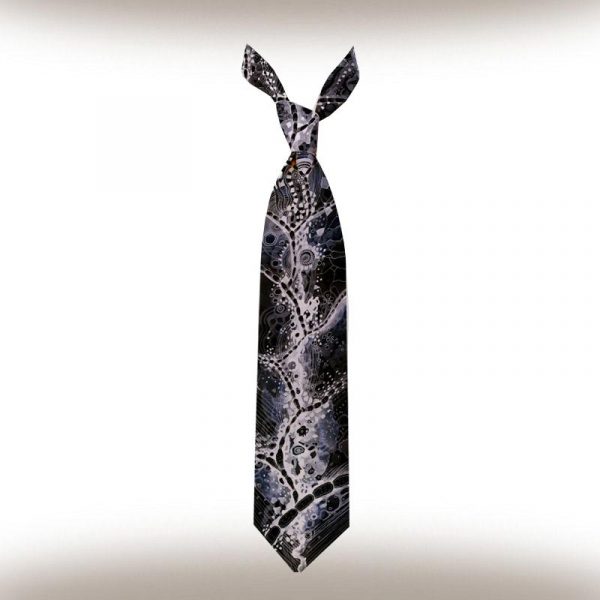 High Quality Silk Dark Tie | 3ARA3A Fashion