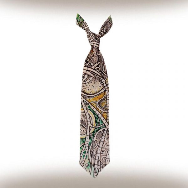 Pure Natural Silk Light Tie | 3ARA3A Fashion